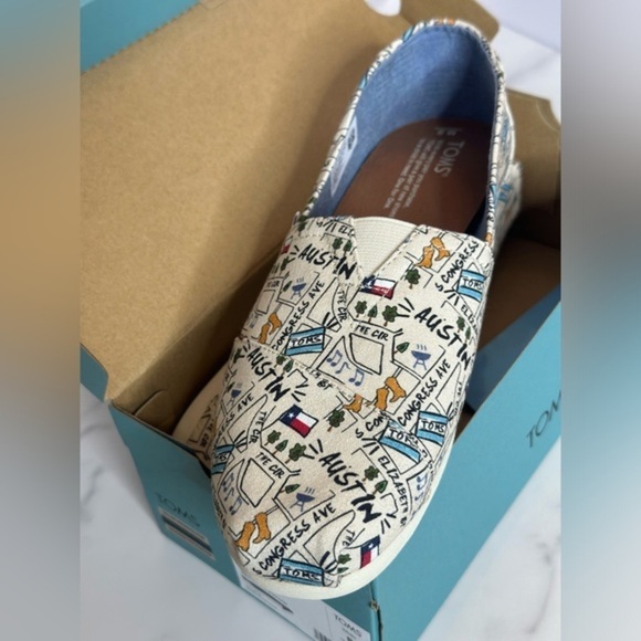 Toms Other - Tom’s shoes Austin Print Men’s 8 - NWT